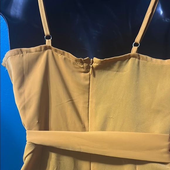 Shein Yellow Romper with Ruffle Details - Picture 5 of 6